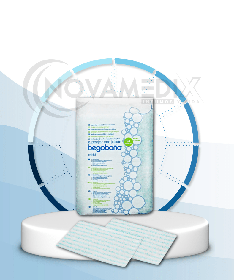 Esponjas con Jabón Desechable - Esponjas jabonosas