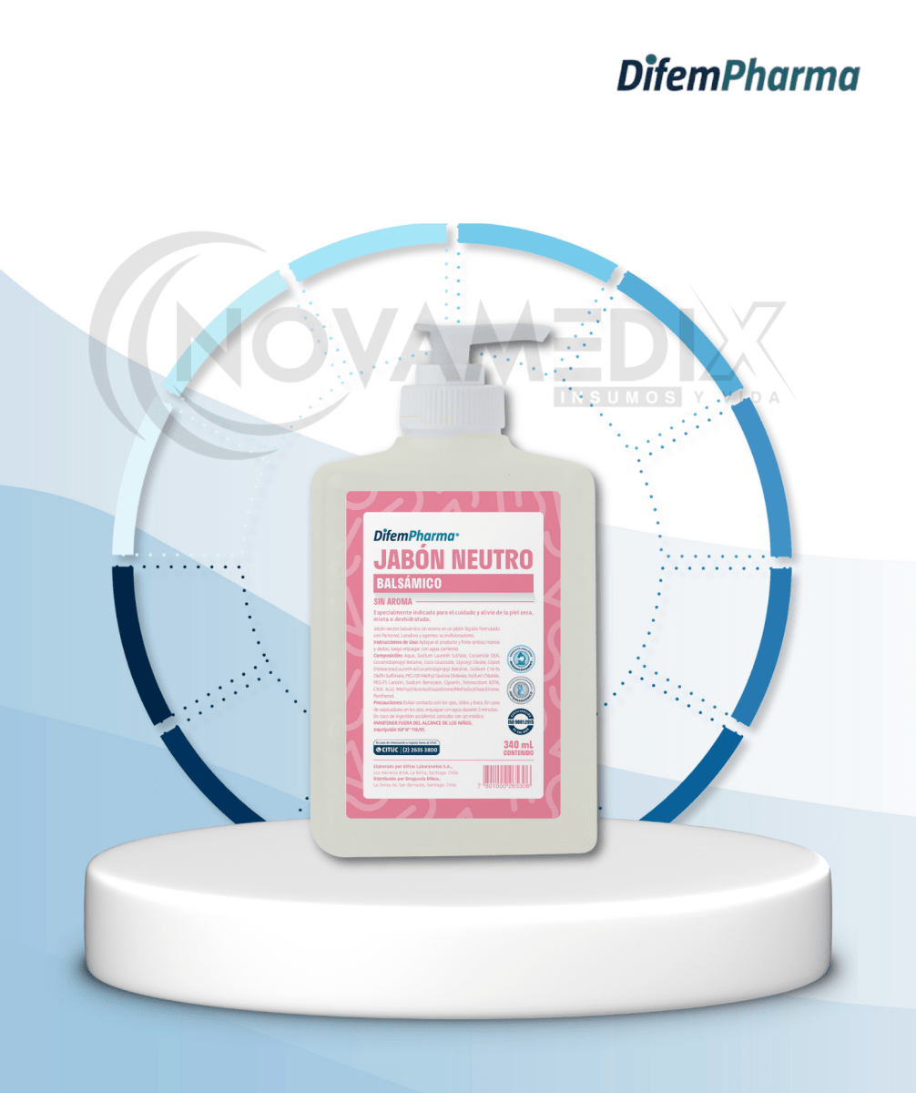Jabón Neutro Balsámico sin Aroma 340ml - Jabón Neutro / Cuidado de Piel