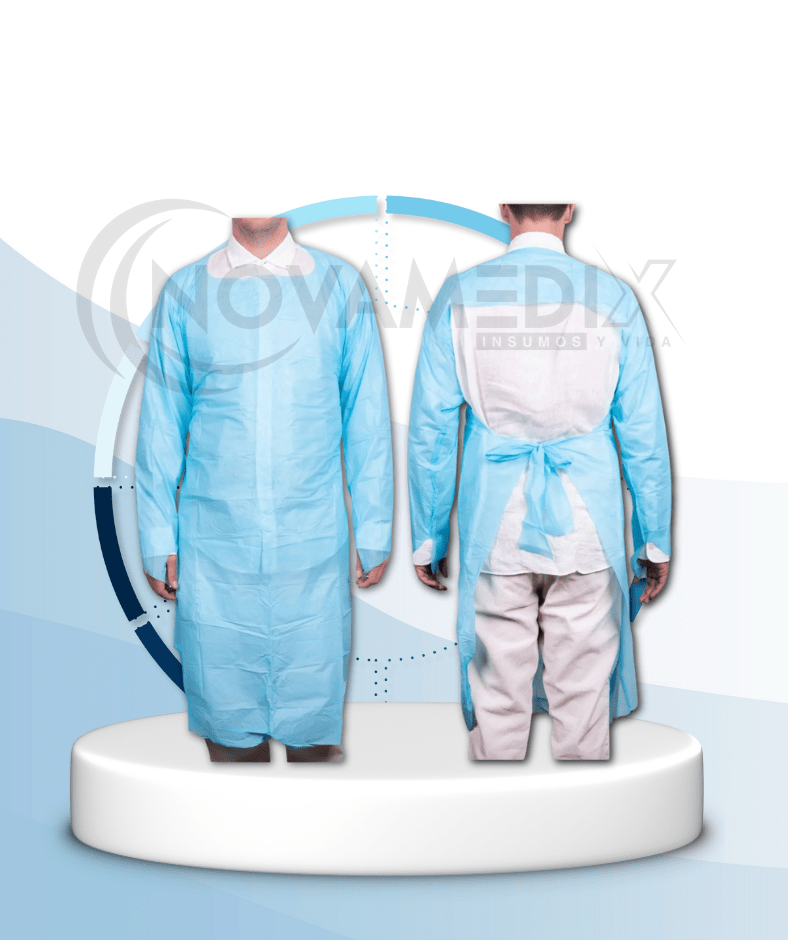 Pechera Plástica con Manga y Ojal x 100Und - Protección personal