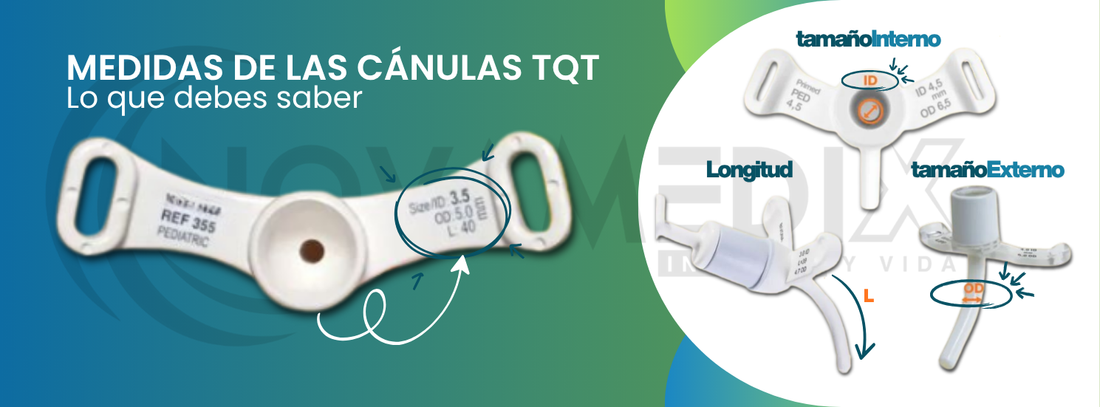 Guía práctica: medidas de las cánulas de traqueostomía