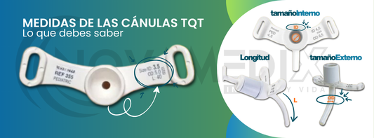Guía práctica: medidas de las cánulas de traqueostomía