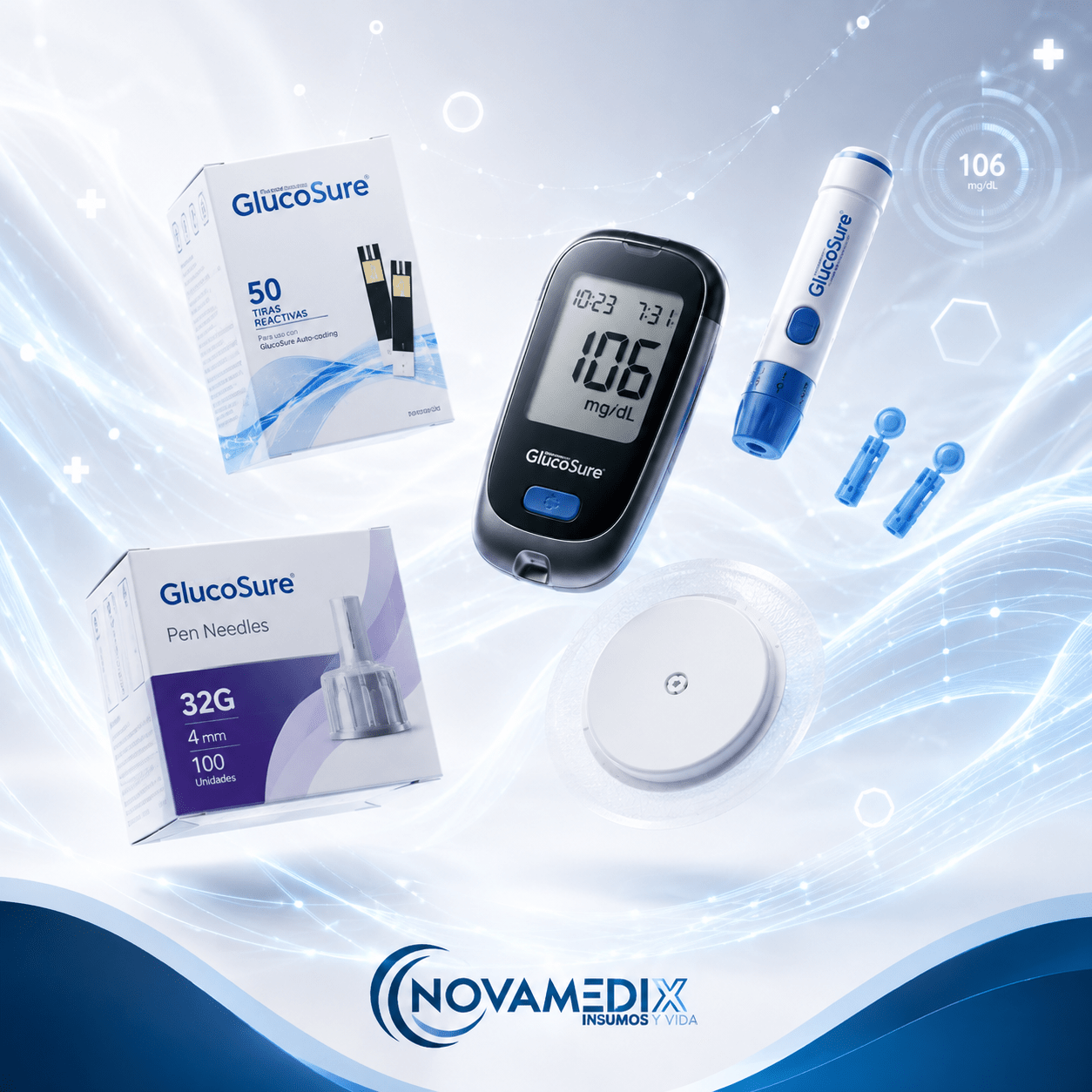 Insumos y Equipos para Diabetes - Novamedix