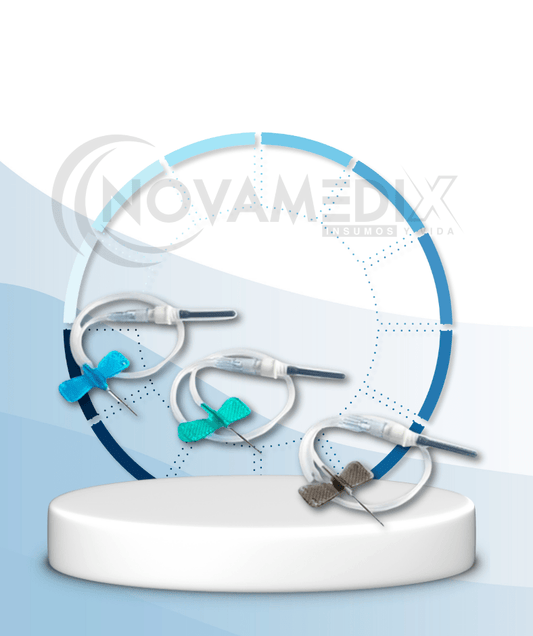 Aguja Mariposa Scalp Vein – Cj x 100 Unidades - Material de punción