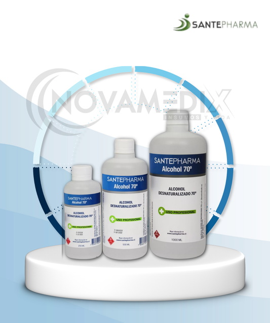 Alcohol Desnaturalizado Solución Tópica 70%