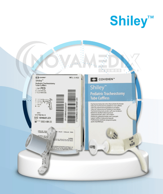 Cánula de traqueostomía Ped/Neo sin Cuff Shiley - Insumos médicos / Traqueotomía