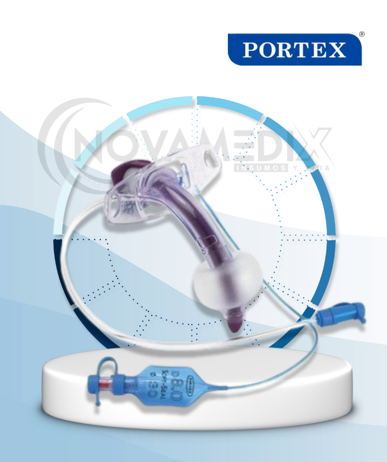 Cánula de Traqueostomía C/Balón y Aspiración Subglótica Portex