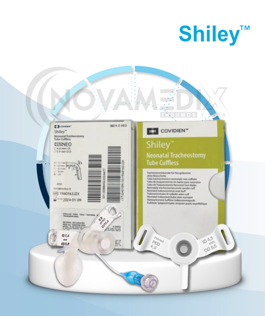 Cánula de traqueostomía Ped/Neo C/Balón Shiley
