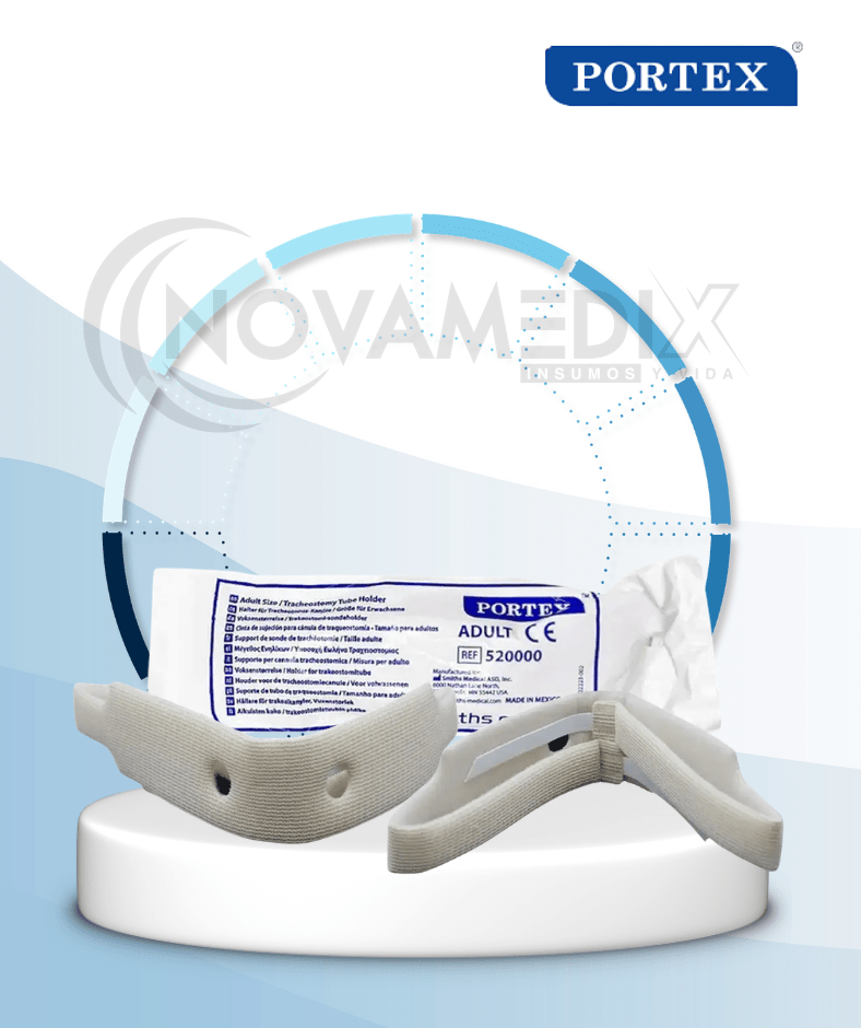Collarín de Traqueostomía Adulto y Pediátrico | Portex - Insumos y Accesorios de Traqueostomía