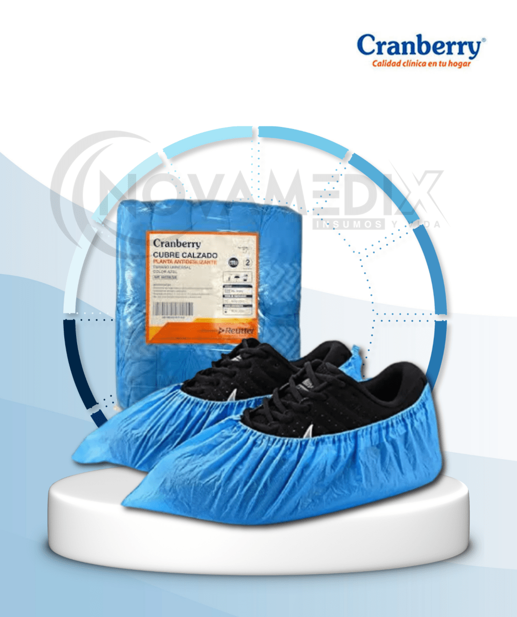 Cubrecalzado Desechable Azul x 100Unds - Cubrecalzado / Higiene