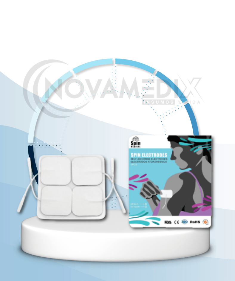Electrodos Autoadhesivos Tens 5x5cm – 12 Unds - Electrodos TENS 5x5 cm