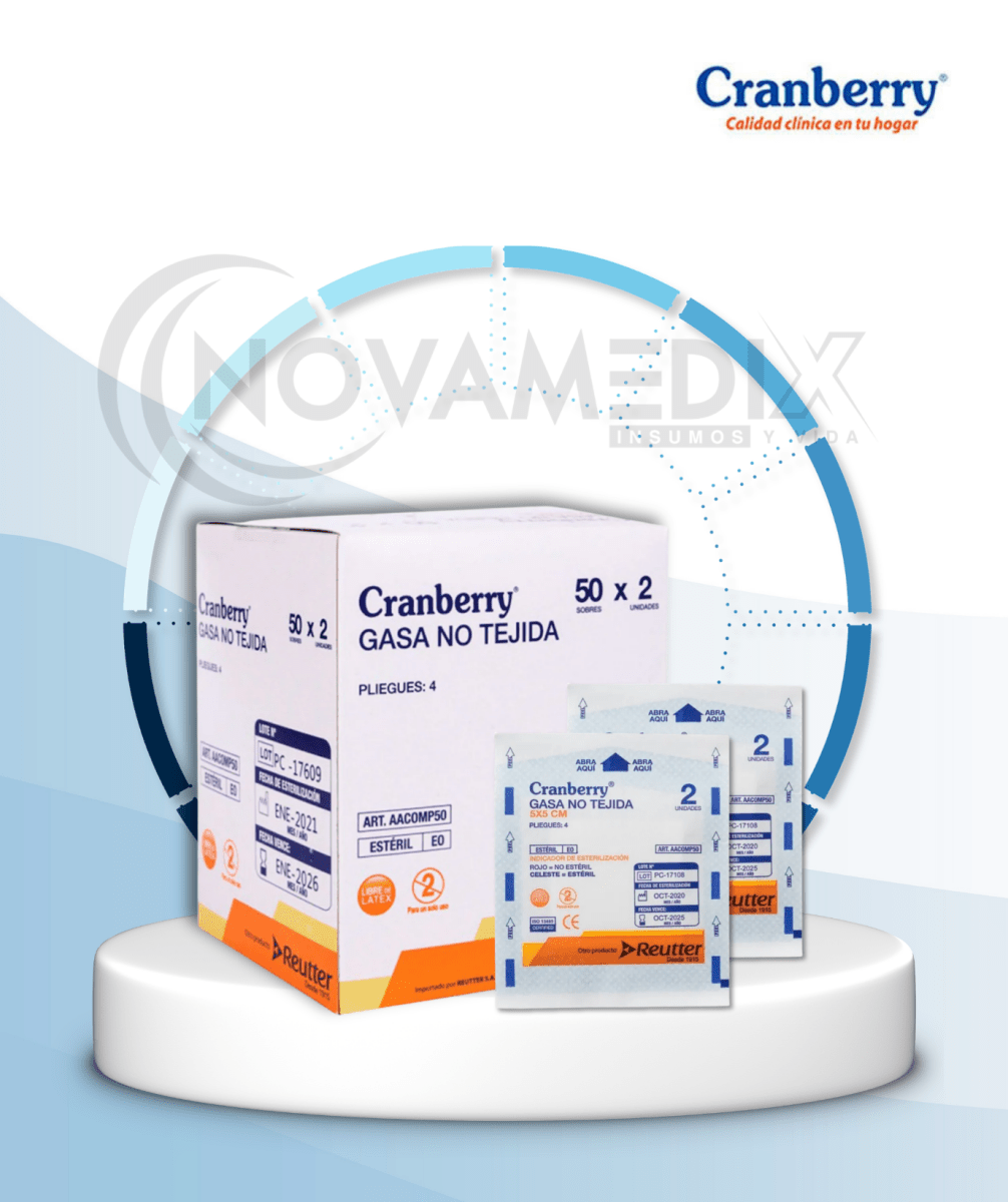 Gasa Estéril No Tejida CJX50UN / Alta Absorción Curación de Heridas - Gasas y apósitos médicos