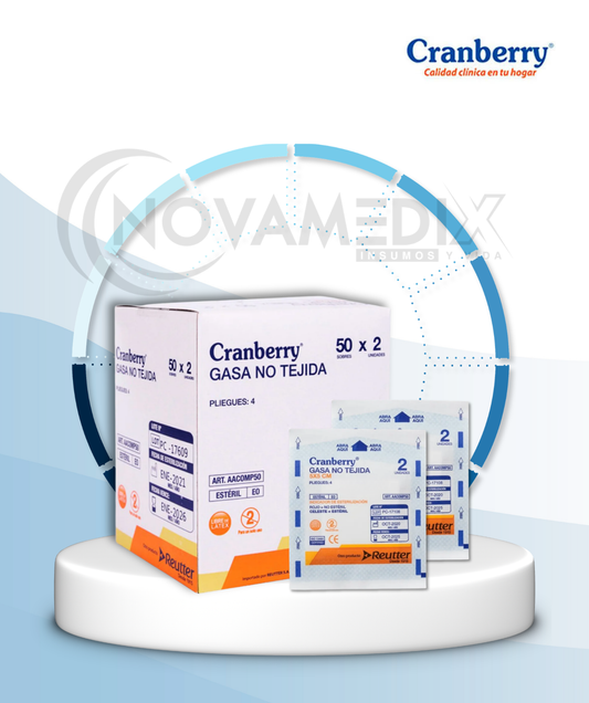 Gasa Estéril No Tejida CJX50UN / Alta Absorción Curación de Heridas