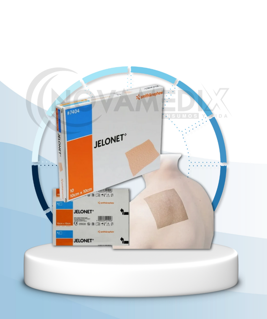 Jelonet Gasa Parafinada 10x10 cm / Cj x 10Unds