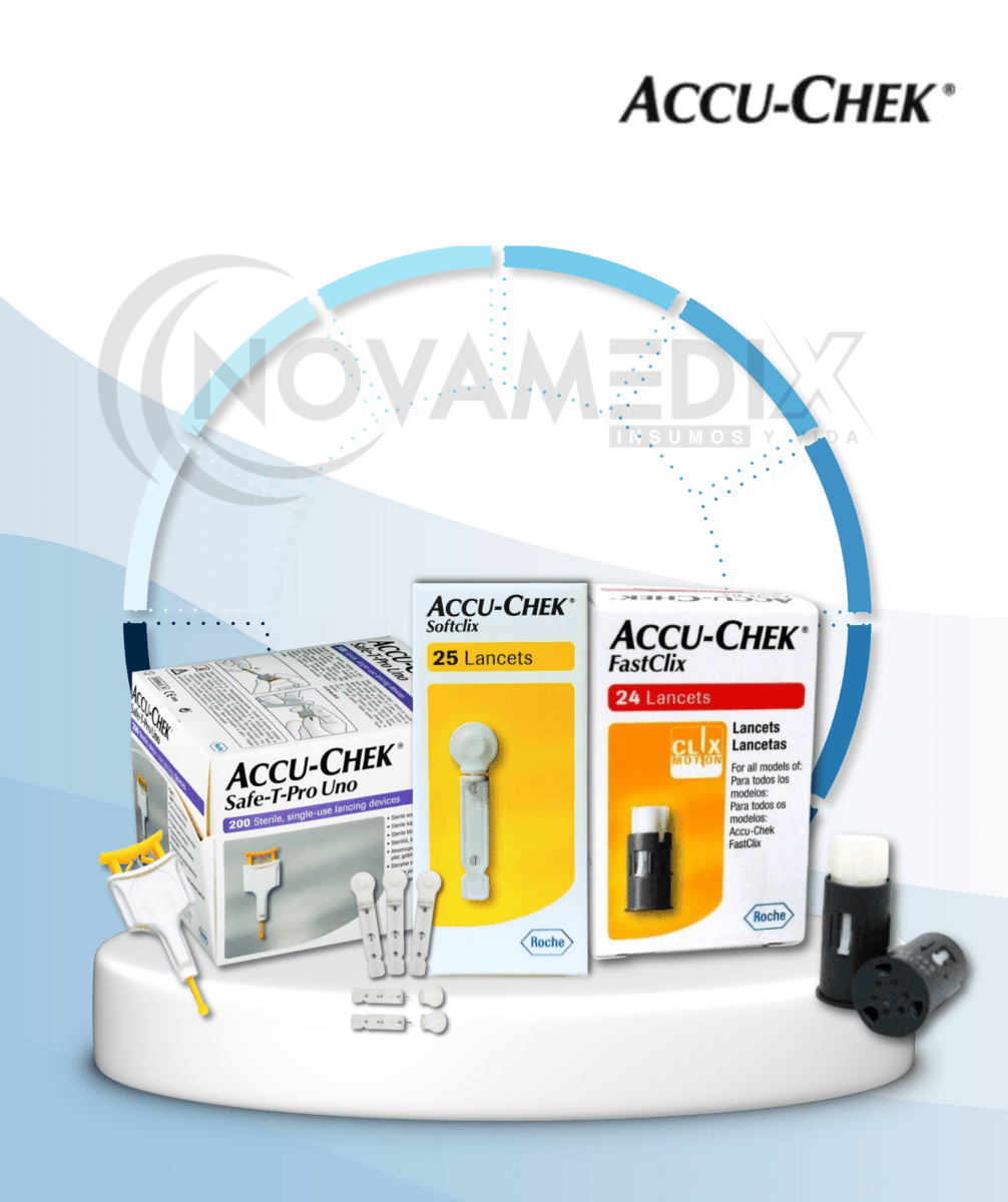Lancetas Estériles Accu - Chek® - Lancetas estériles para control de glucosa