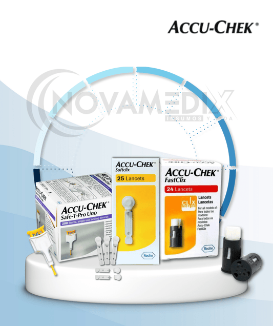 Lancetas Estériles Accu - Chek® - Lancetas estériles para control de glucosa