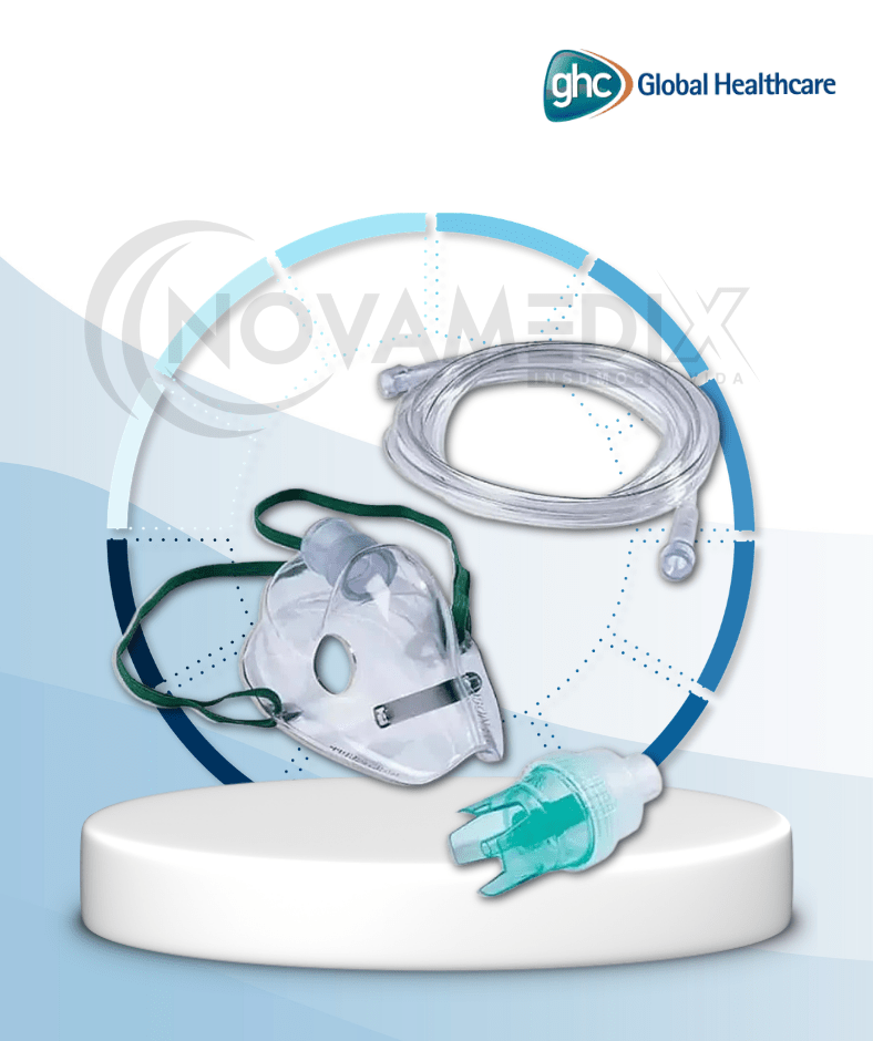 Set Nebulización Micro - Nebulizador Adulto/Pediátrico Caja 50 Unidades - Respiratorio / Vía Aérea