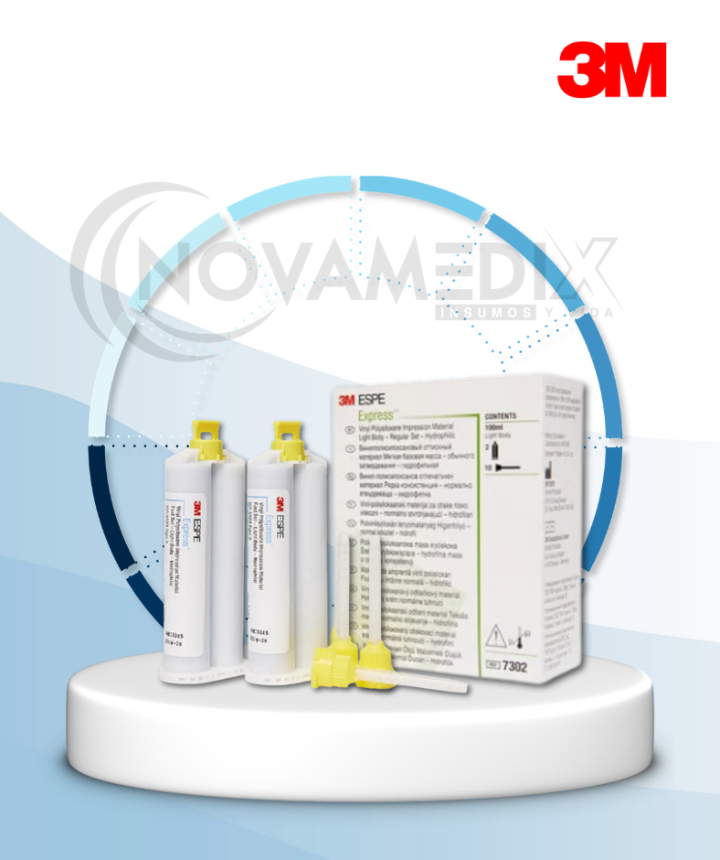 Silicona de Adición 3M™ Express™ VPS 7301 Light Body | Fraguado Rápido